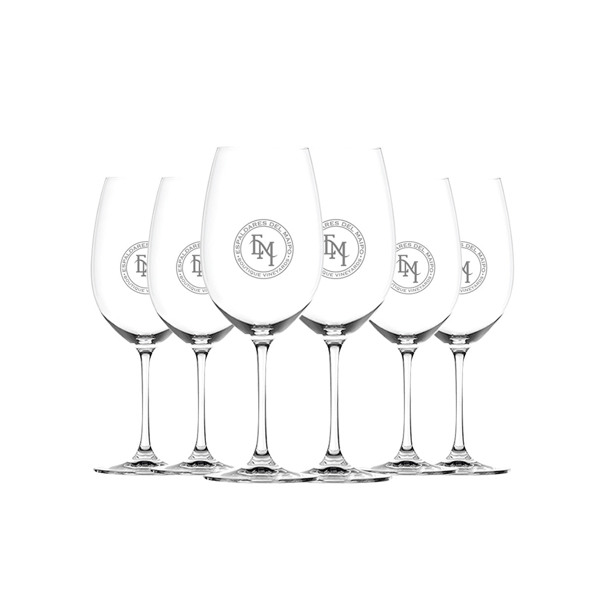 Pack 6 Copas de Cristal Vino Bou Legado 500 ml