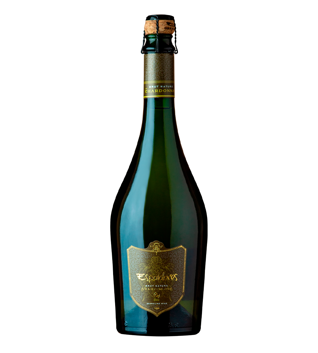 Espumante Espaldares Chardonnay Champenoisse Brut Nature 2015