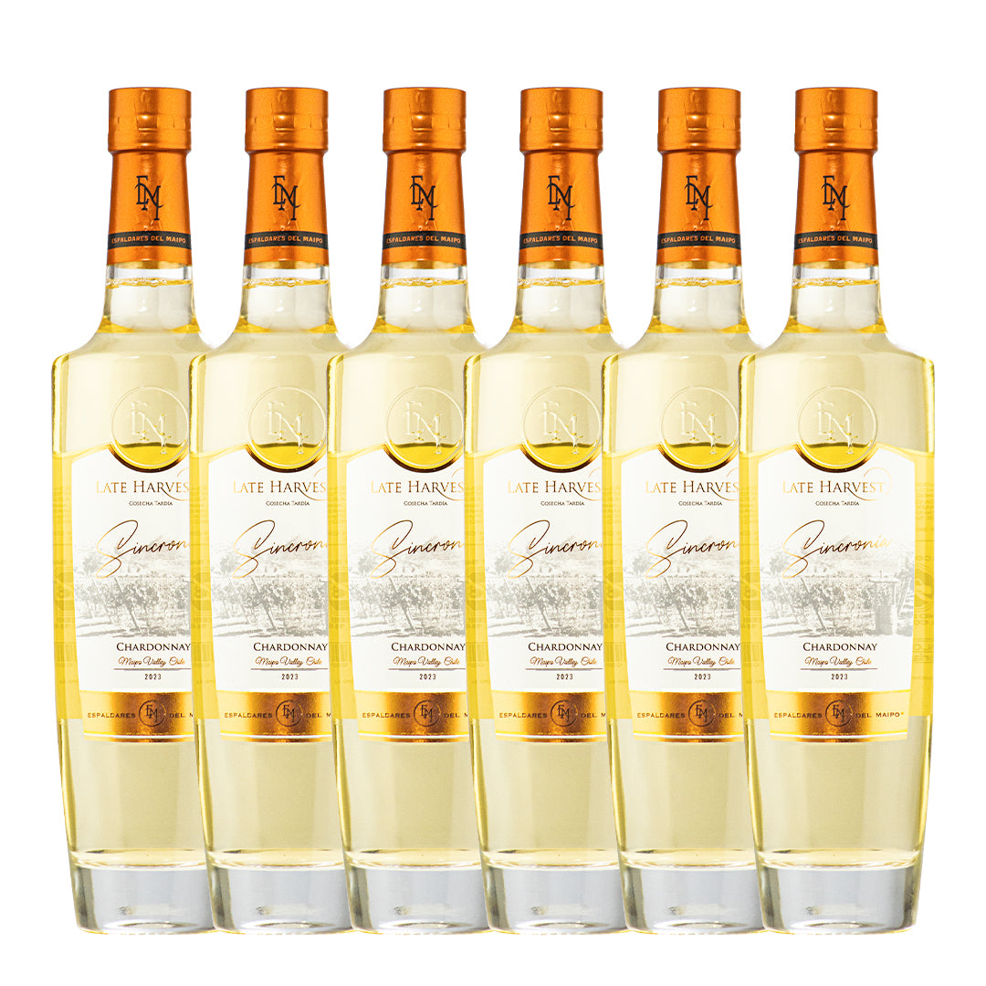 Caja x 6 Vinos Late Harvest Chardonnay