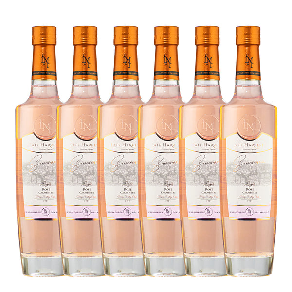 Caja x 6 Vinos Late Harvest Rosé de Carmenere