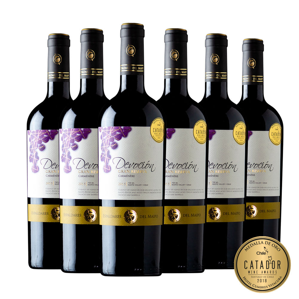 Caja x 6 Devoción Carmenere Gran Reserva