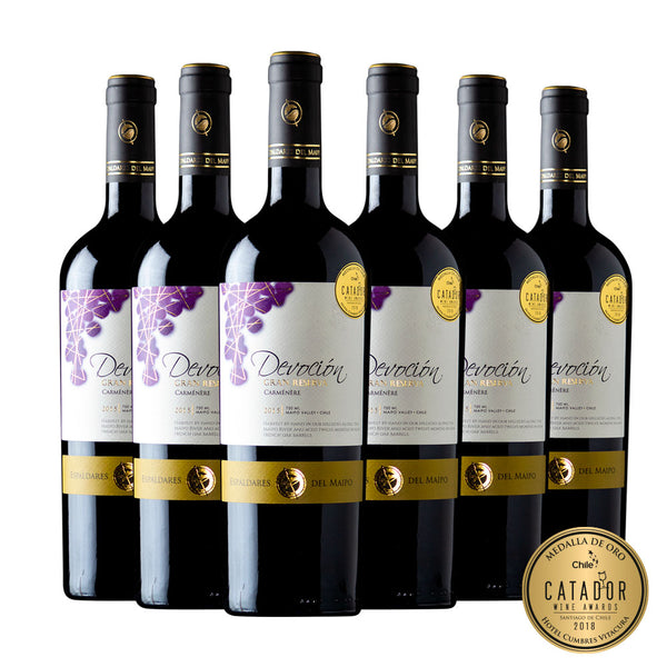 Caja x 6 Devoción Carmenere Gran Reserva